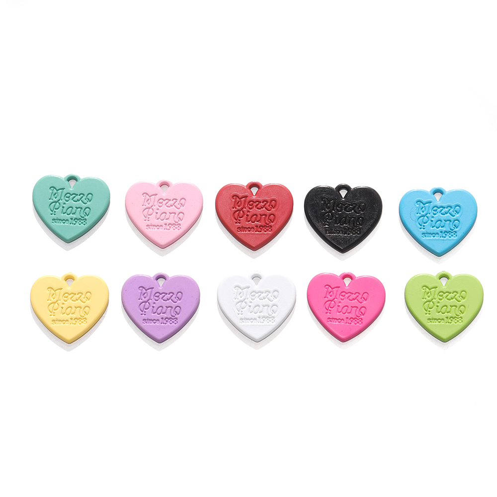 Phone Accessories Hanging - 10 Uds. Colgante de amor grabado