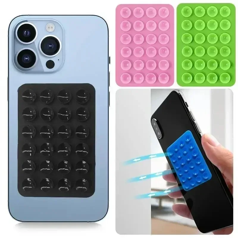 Phone Accessories - Soporte Adhesivo de Silicona para Smartphones,