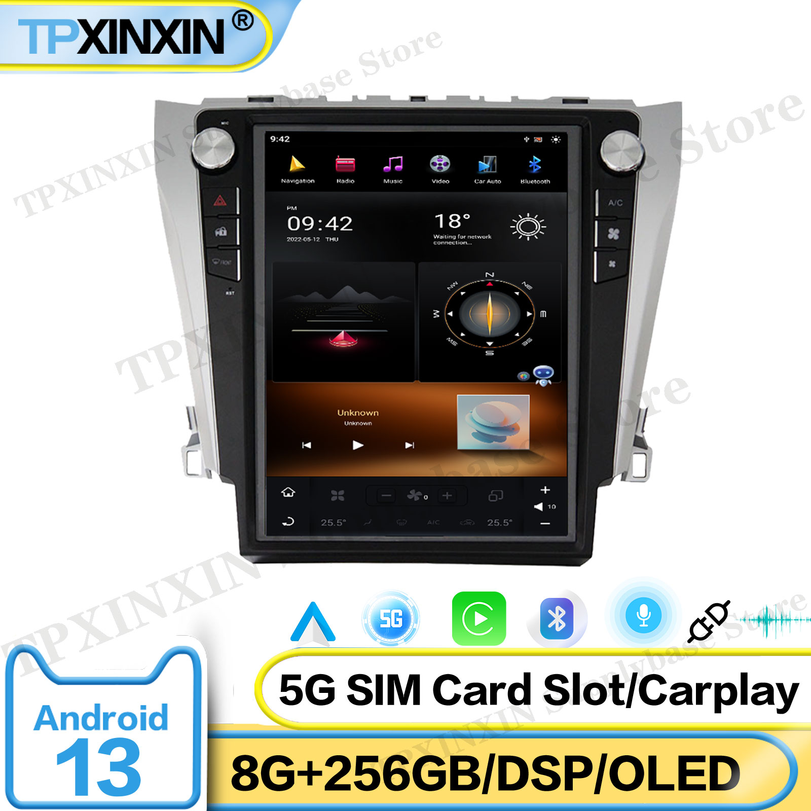 Phone Accessories Video - Accesorios de coche Radio para Toyota