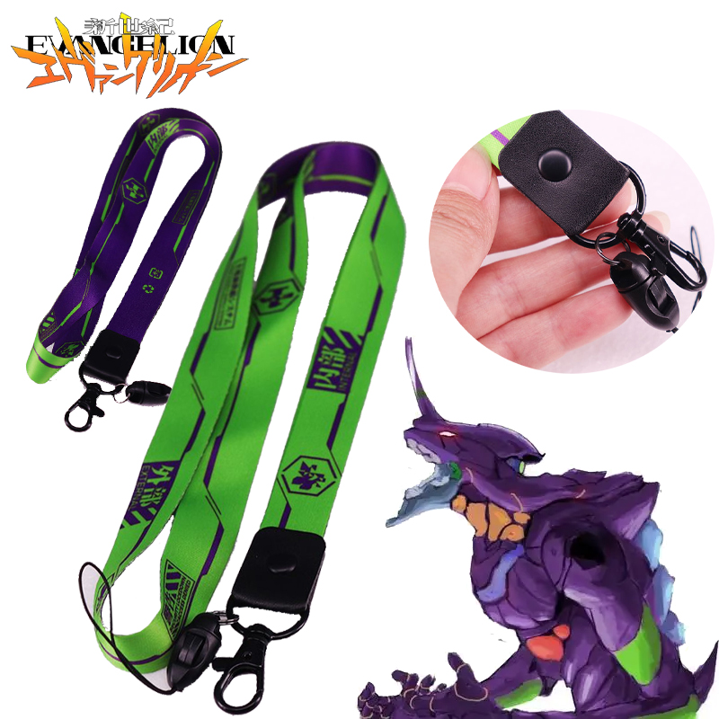 Phone Accessories Hanging - Evangelion-Llavero con cordón para teléfono de