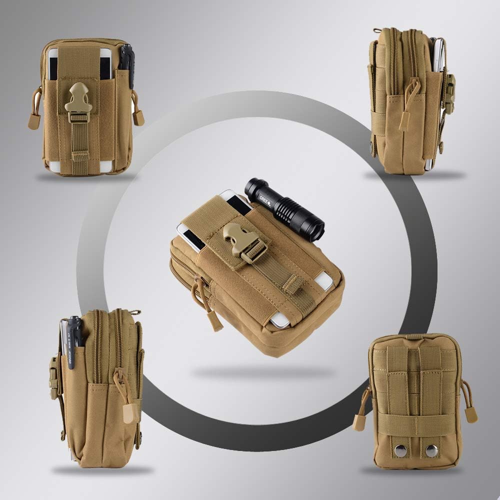 Bolsa táctica Molle para cintu - Phone Accessories reseña y precio