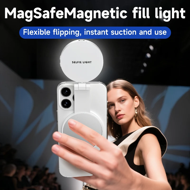 Luz LED de relleno para Selfie - Phone Accessories Video reseña y precio