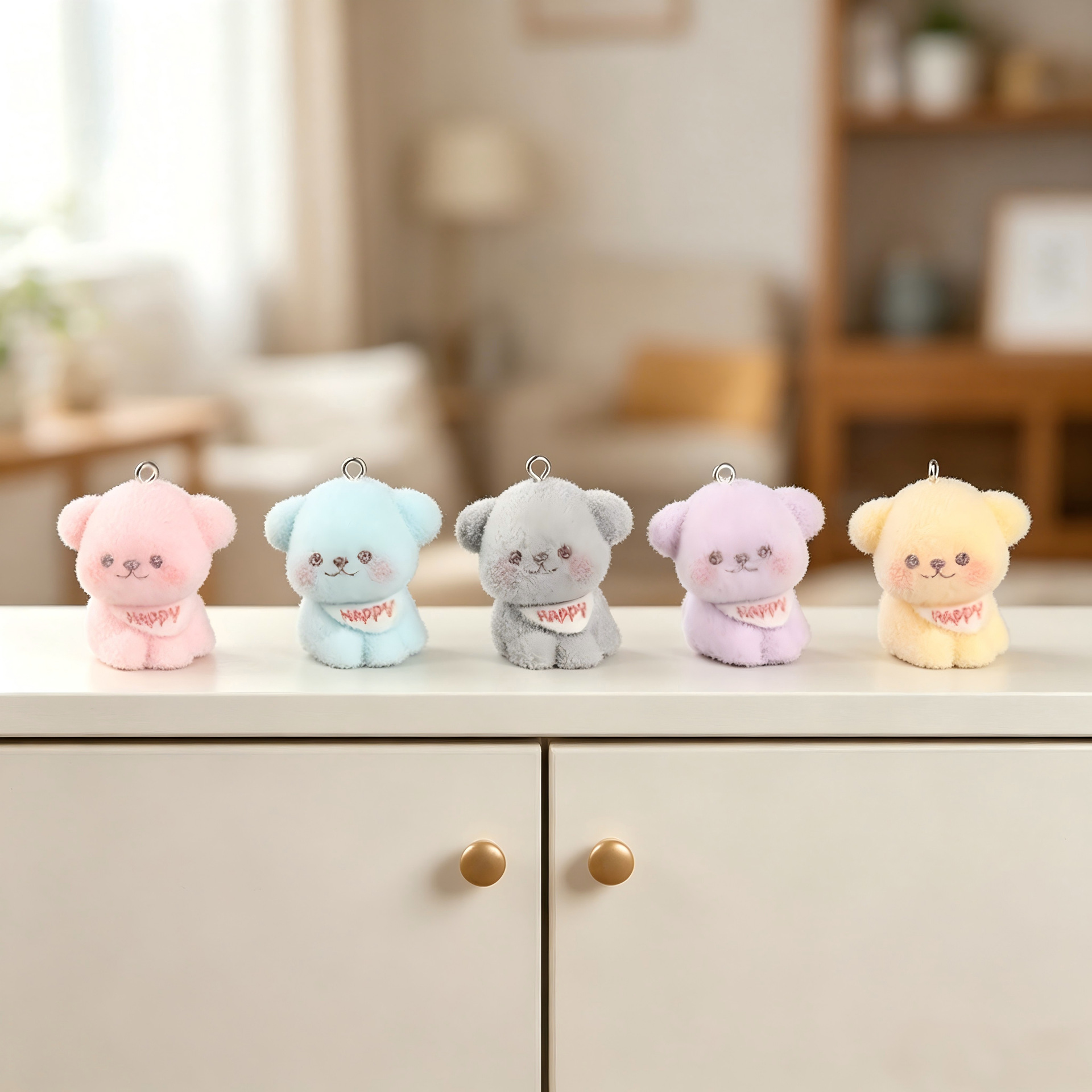 20 piezas de figuras de perro  - Phone Accessories Hanging reseña y precio