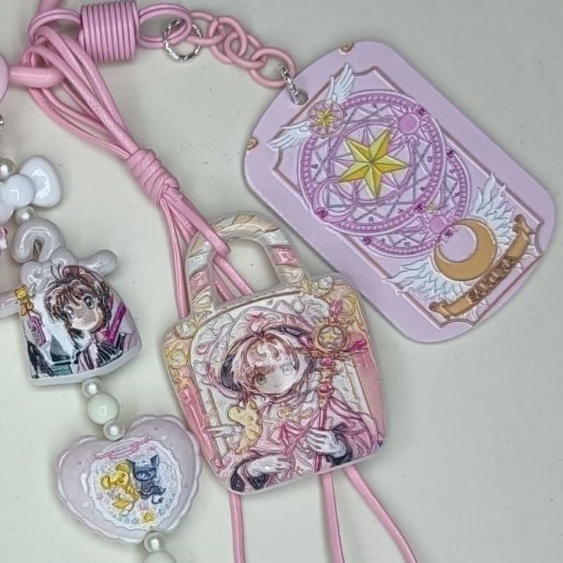 Nuevo Modelo Card Captor Sakur - Phone Accessories Hanging reseña y precio