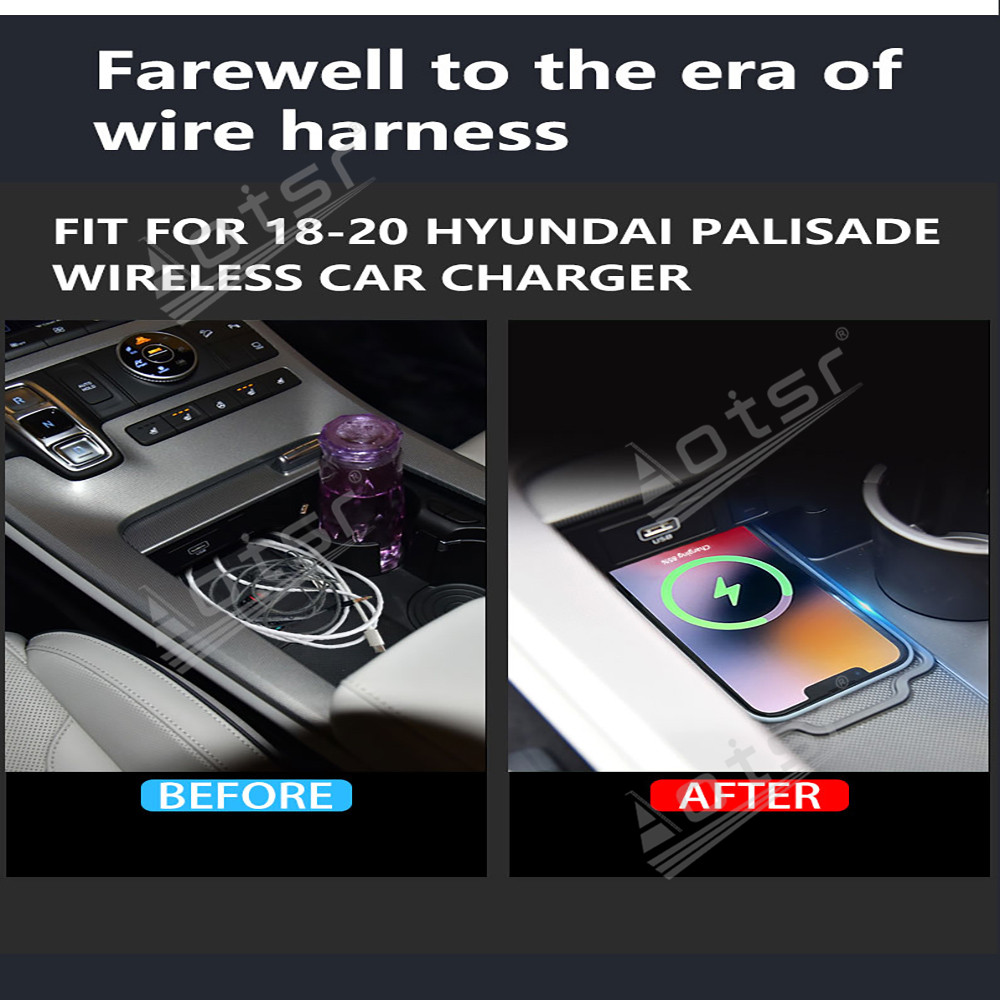 2025 para Hyundai Palisade, 20 - Qi2 Phone Accessories reseña y precio