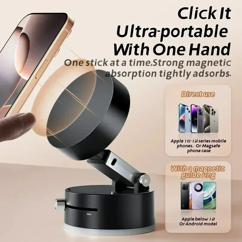 Soporte de vacío magnético de  - Phone Accessories reseña y precio