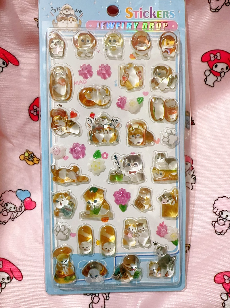 Nuevas pegatinas 3D Mofusand d - Phone Accessories Toys reseña y precio