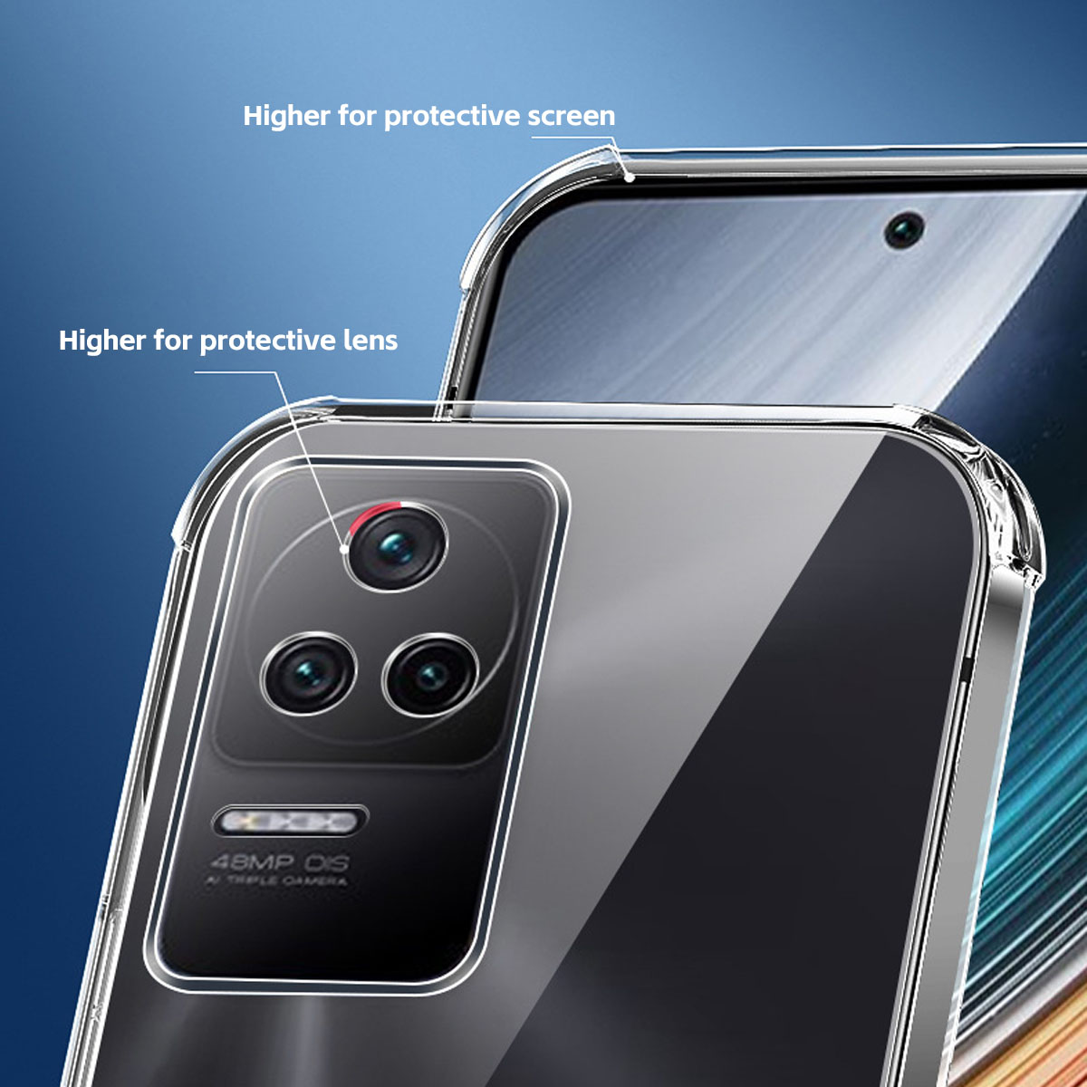 Funda de TPU transparente para - Phone Accessories Online Store reseña y precio