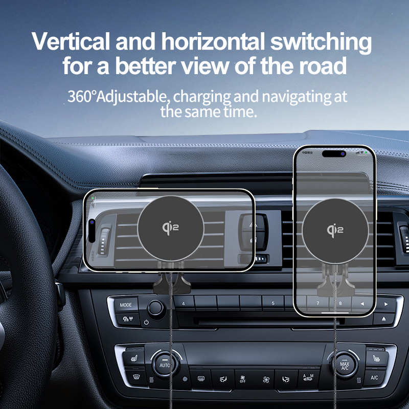 Soporte de coche Qi 2, cargado - Qi2 Phone Accessories reseña y precio