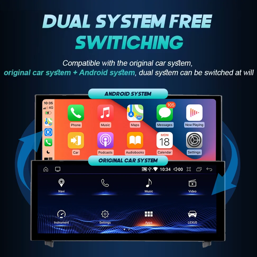 Sistema Android 14 de 10.25''  - Phone Accessories Video reseña y precio