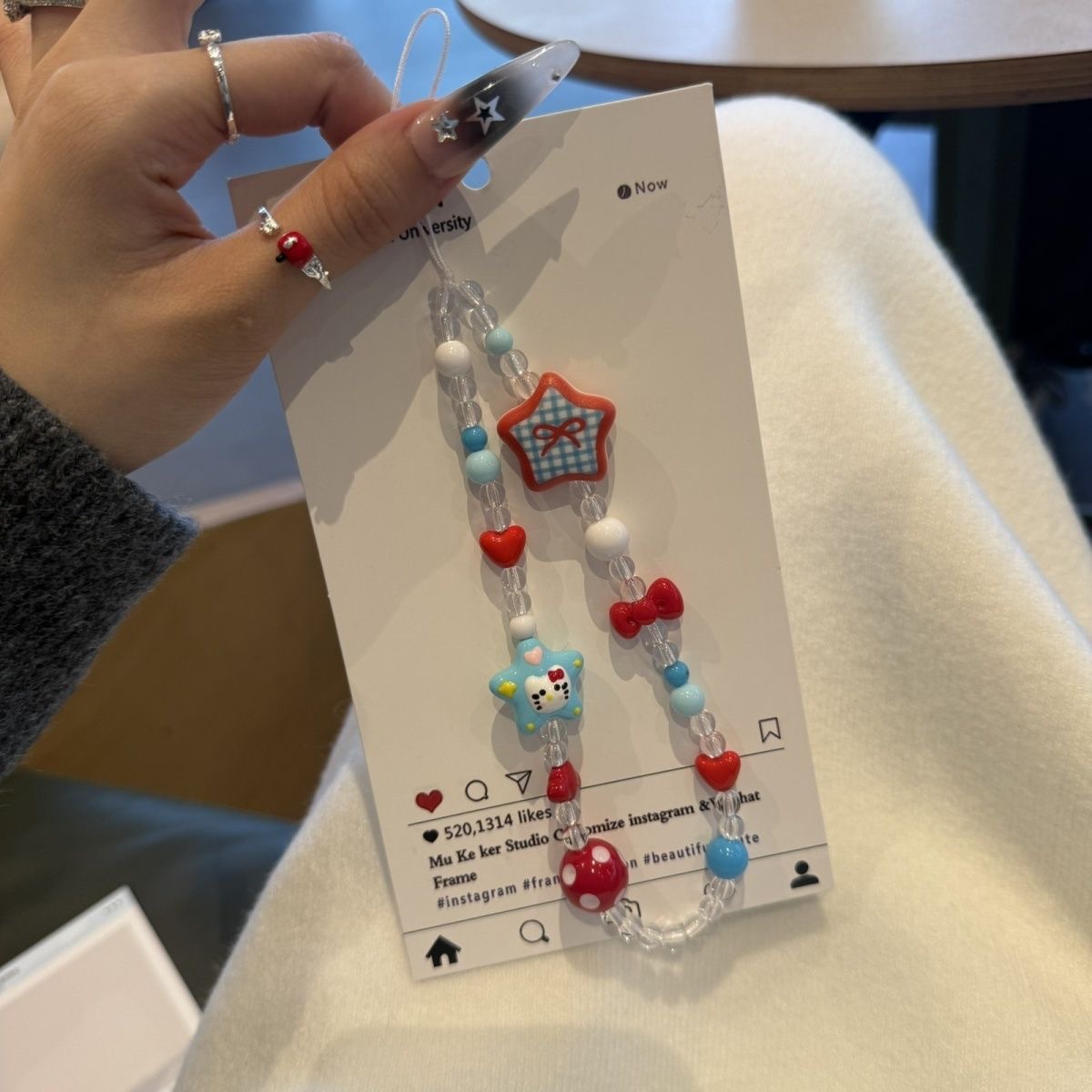 Llavero de Hello Kitty con cue - Phone Accessories reseña y precio