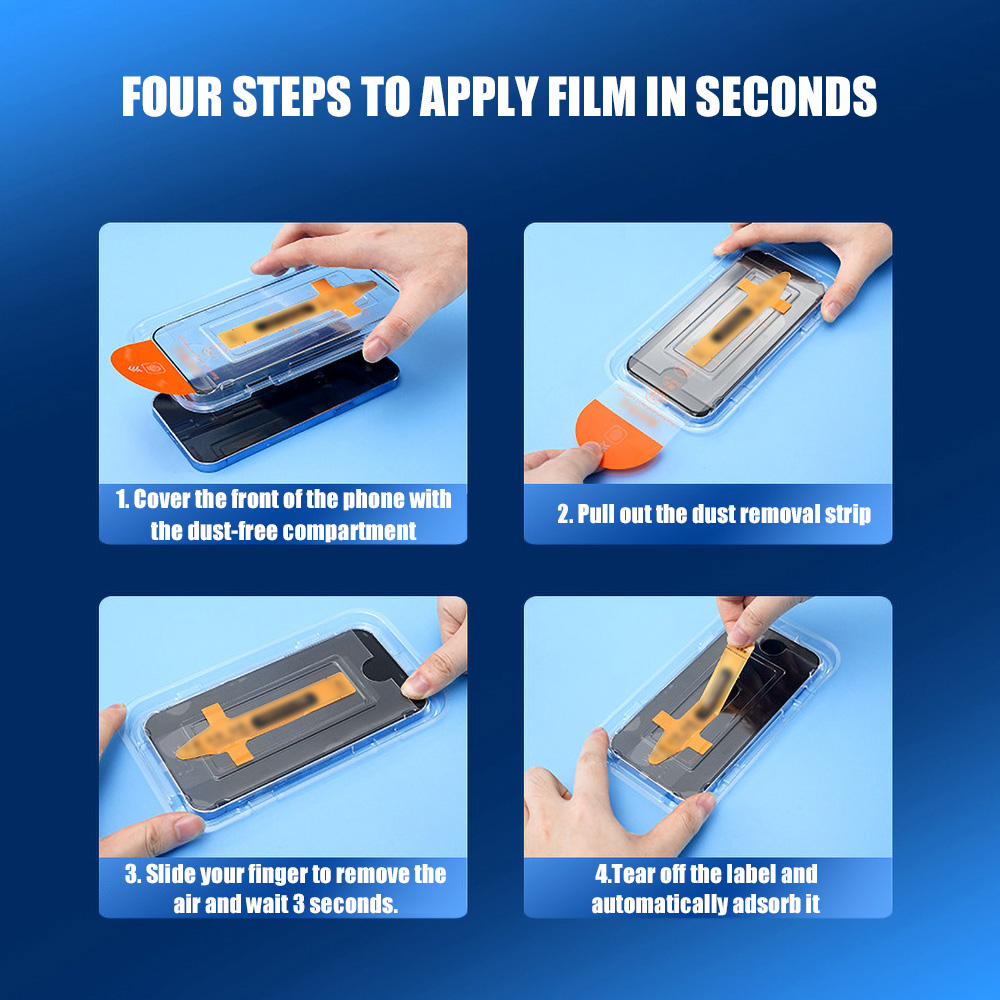 3 piezas de película de vidrio - Phone Accessories Online Store reseña y precio