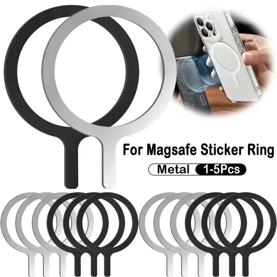 Anillo de placa metálica magné - Phone Accessories Website reseña y precio